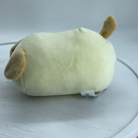 Anirollz Pug Dog Puppy Plush Toy Stuffed Animal 5.5" Long Beige Brown Coosy - Picture 4 of 6
